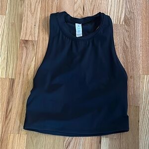 Lululemon black cut-out top